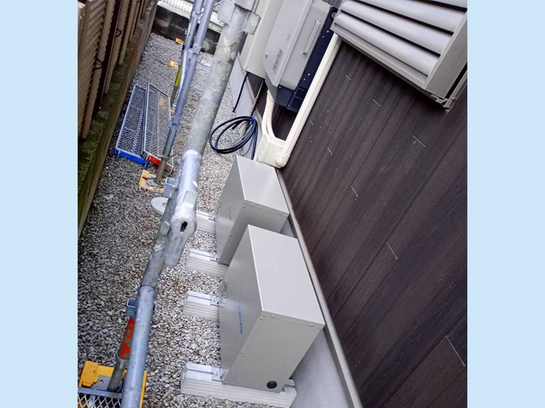 八王子市Y様邸 ニチコン製蓄電池
