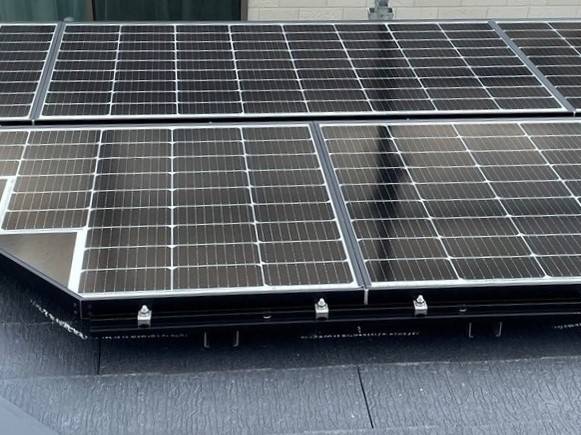 羽村市K様邸 長州産業製太陽光パネル