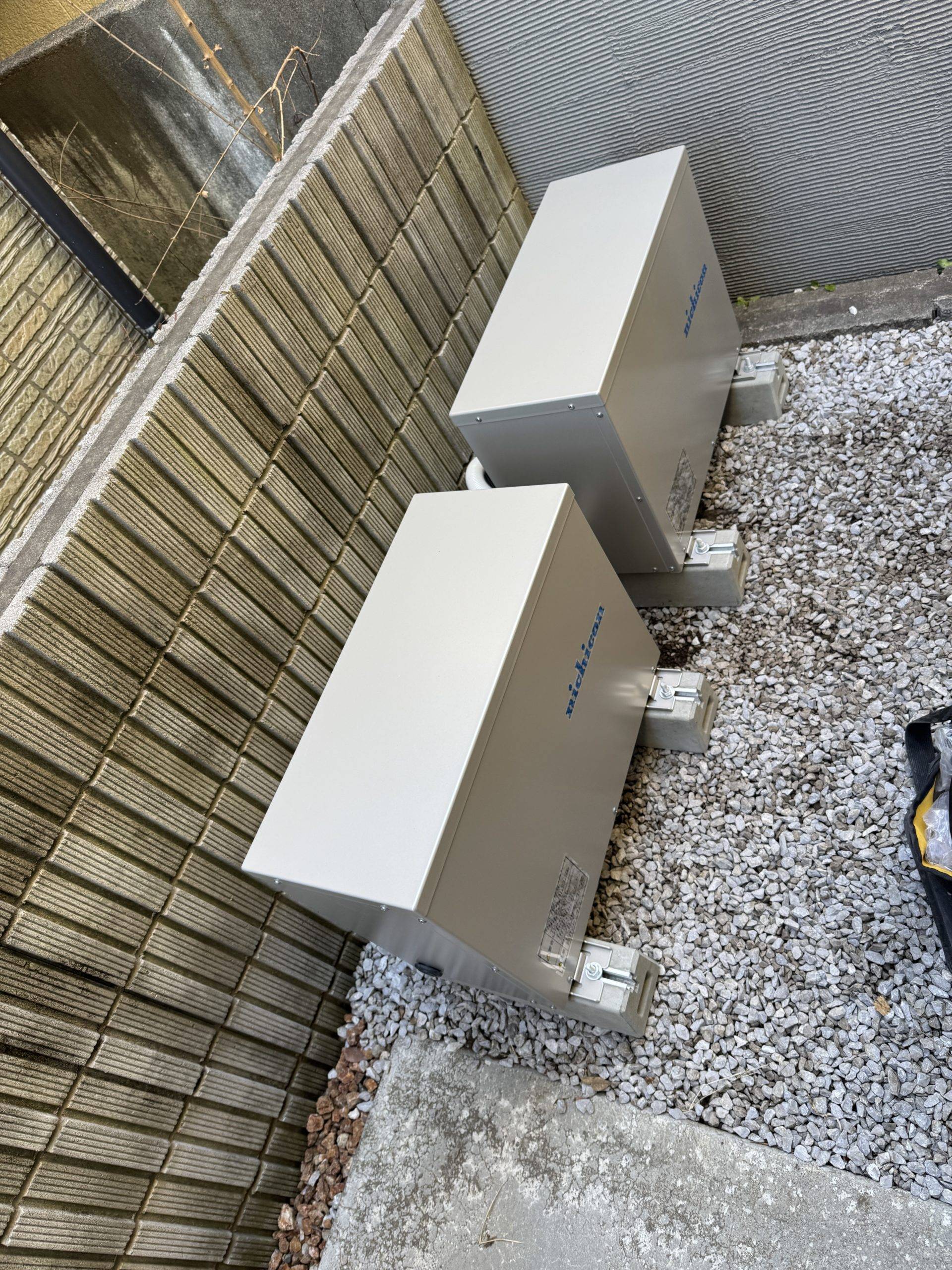 羽村市H様邸 ニチコン製蓄電池