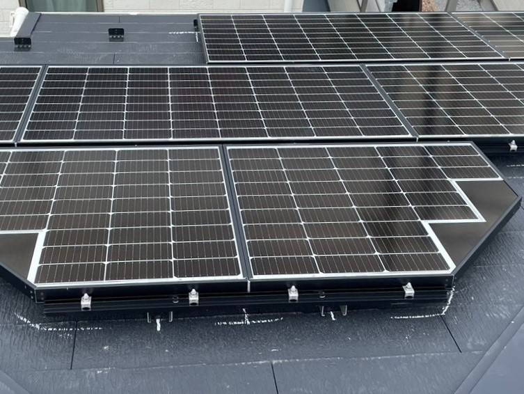 羽村市K様邸 長州産業製太陽光パネル