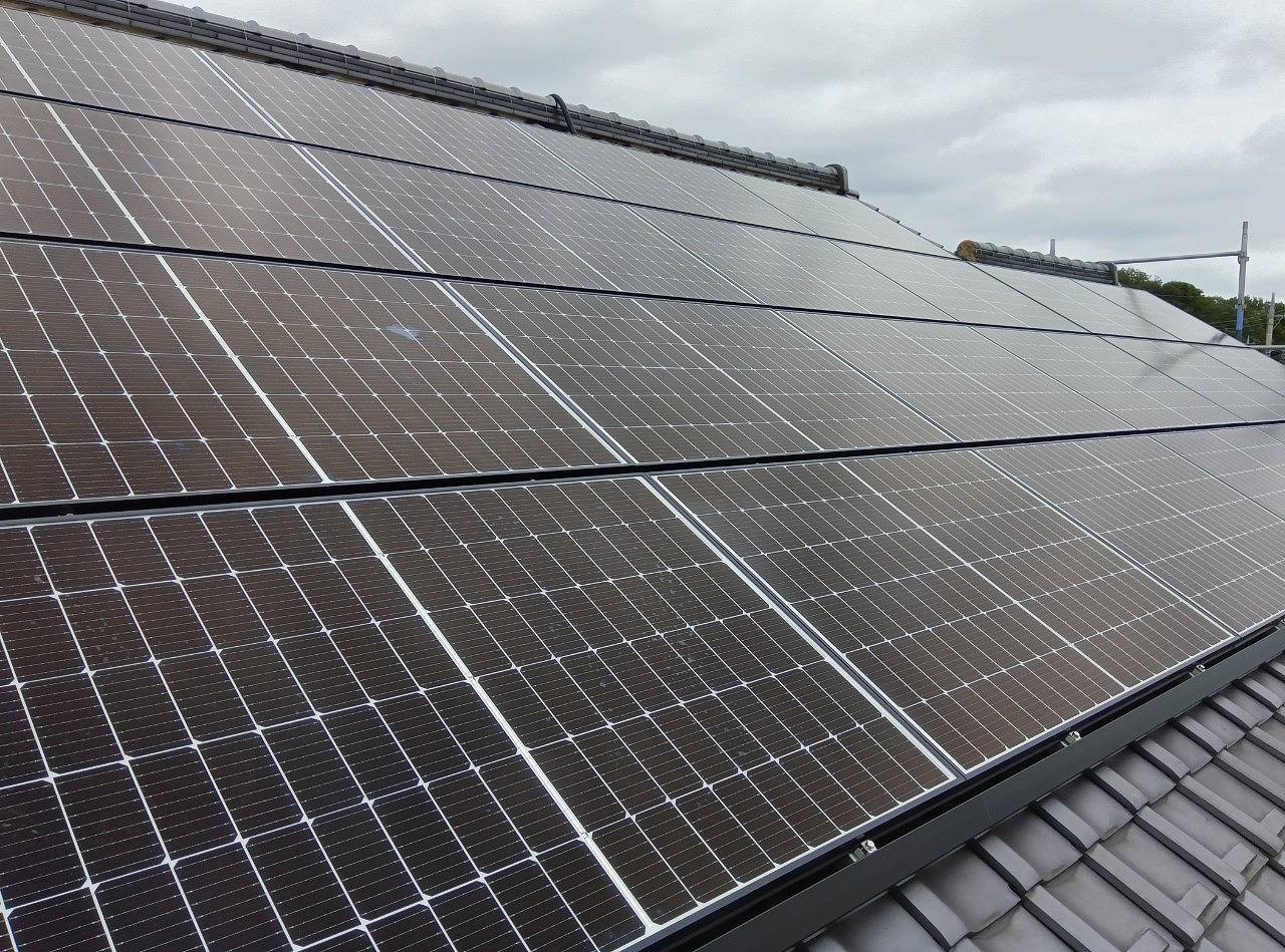 八王子市Y様邸 長州産業製太陽光パネル