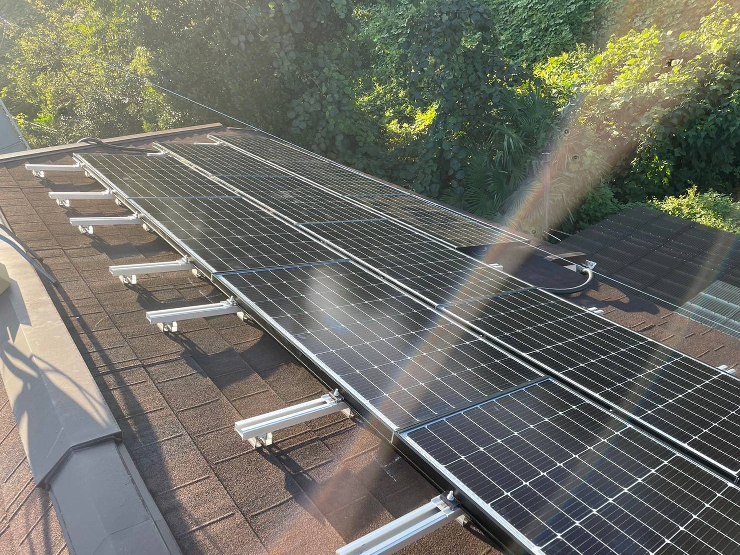 八王子市O様邸 長州産業製太陽光パネル