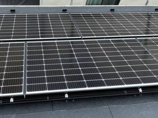 羽村市K様邸 長州産業製太陽光パネル