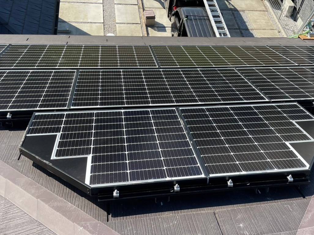 八王子市N様邸 長州産業製太陽光パネル