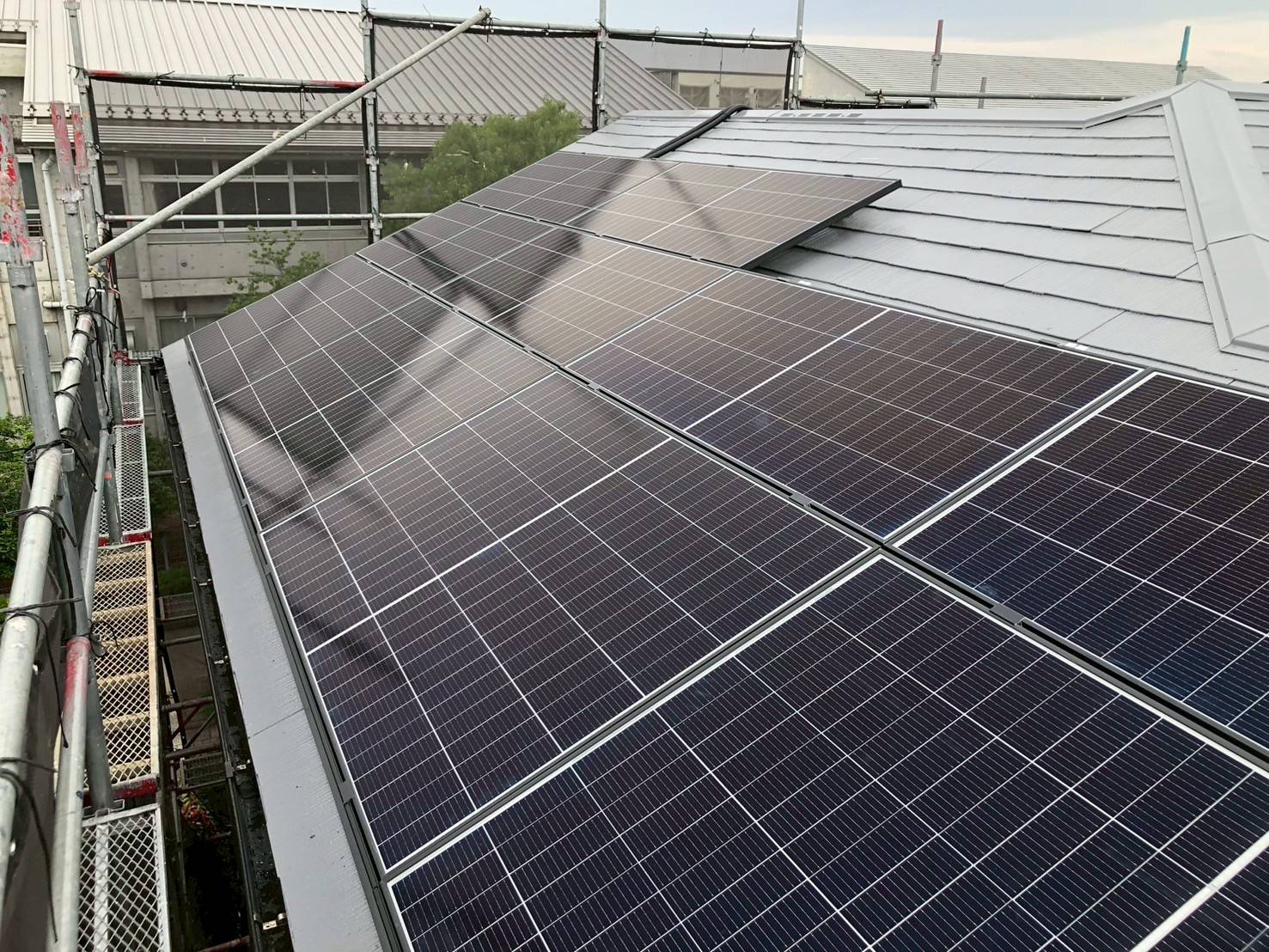 八王子市S様邸 カナディアン製太陽光パネル③