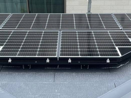 羽村市K様邸 長州産業製太陽光パネル